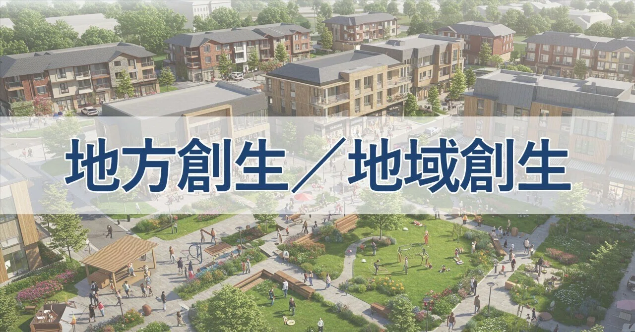 「地方創生」と「地域創生」の違い ~言葉の背景にある深い意味~|未来志向研究所