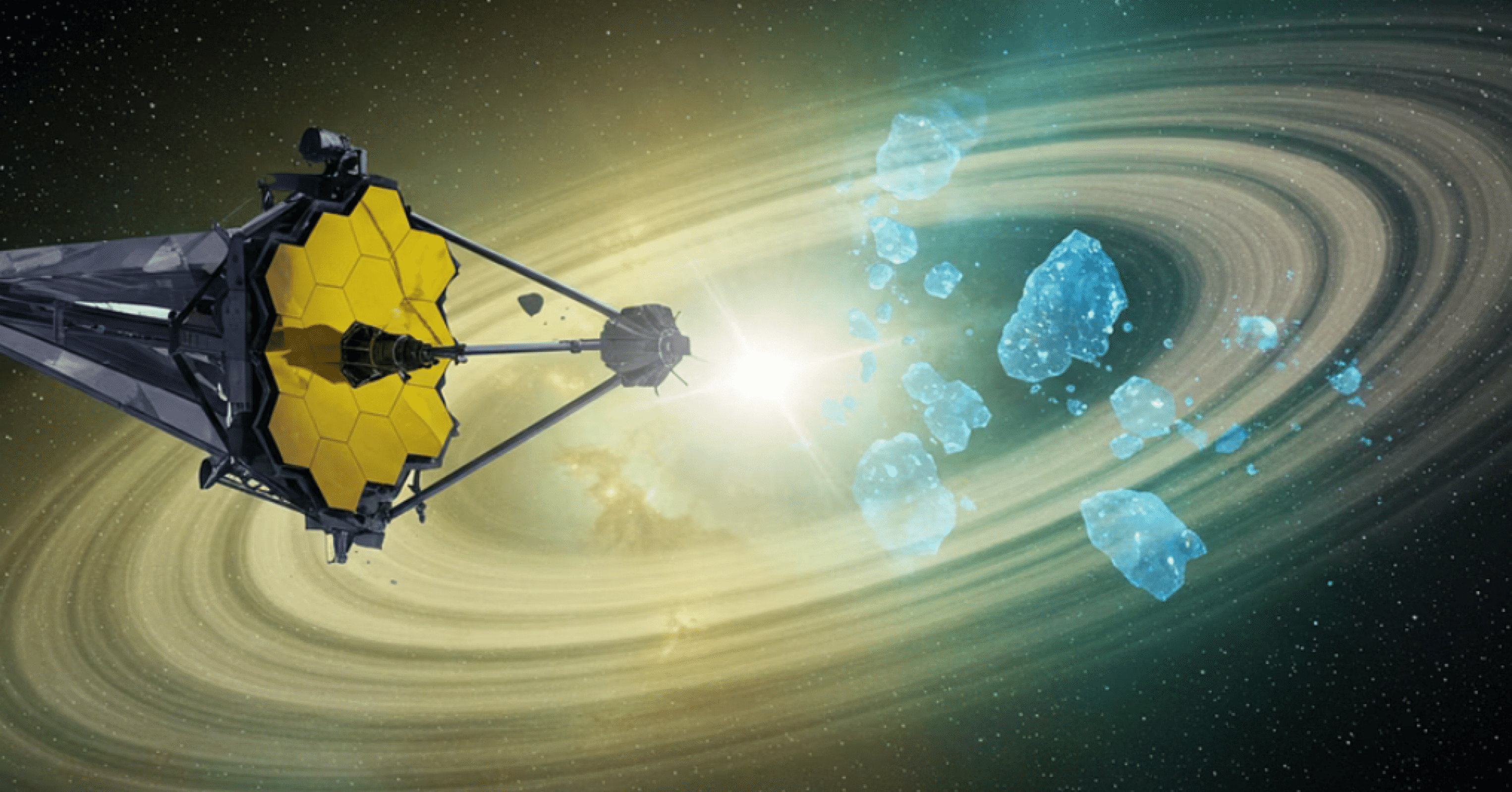 あなたは知っていましたか？宇宙の氷の神秘 —— ウェッブ宇宙望遠鏡が