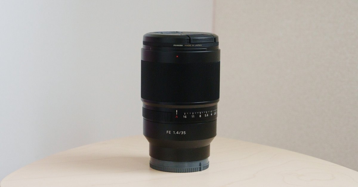 Sony FE 35mm f/1.4 GM Full-frame Wide Angle Lens |SEL35F14GM