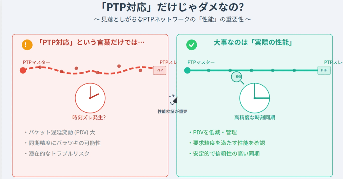 PTPって何？「対応」だけじゃダメなの？ネットワーク同期のキホンを学ぼう！｜ワンテクメモ