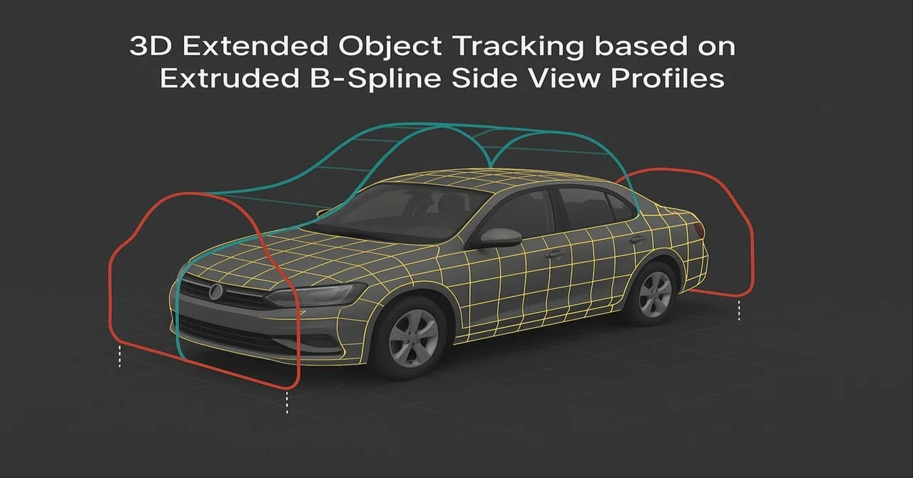 【論文要約:自動運転関連】3D Extended Object Tracking based on Extruded B-Spline ...