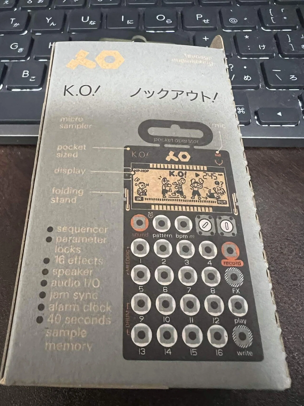 Teenage Engineering PO-33 K.O! がスゴイ！(*'▽')｜moridenki