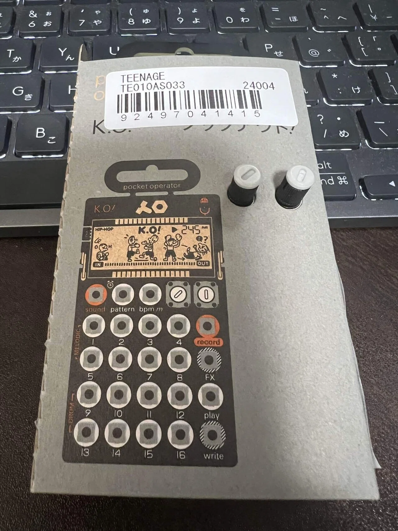 Teenage Engineering PO-33 K.O! がスゴイ！(*'▽')｜moridenki