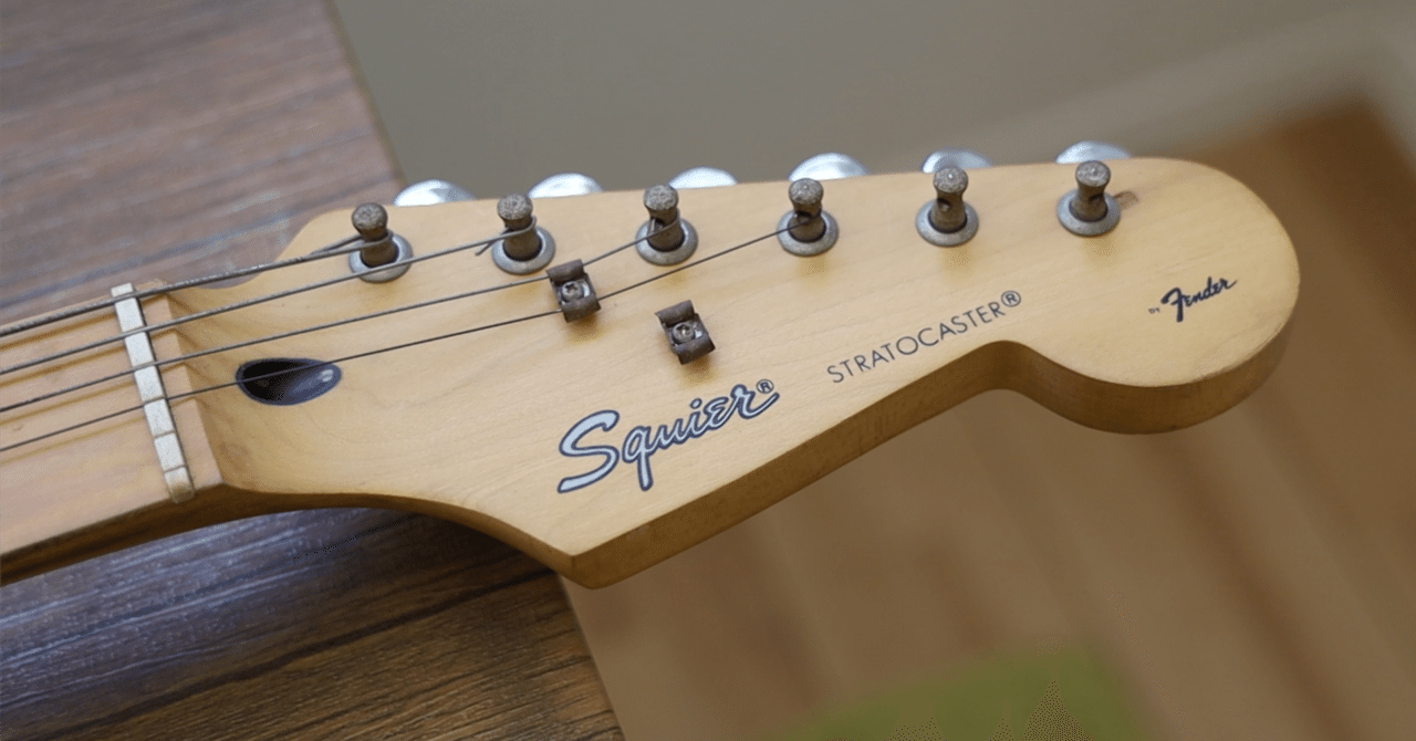 詳細不明のSquier Stratocaster 1｜Croquetteギター機材研究