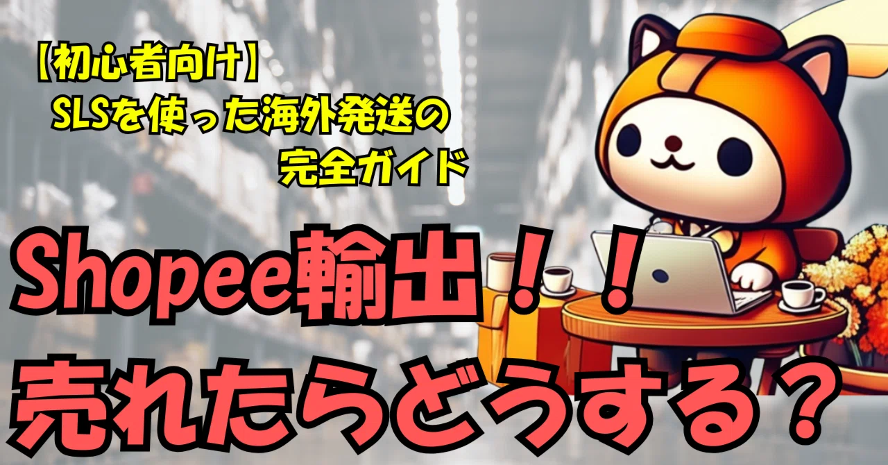 Shopeeで売れたらどうする？SLSを使った海外発送の完全ガイド【初心者