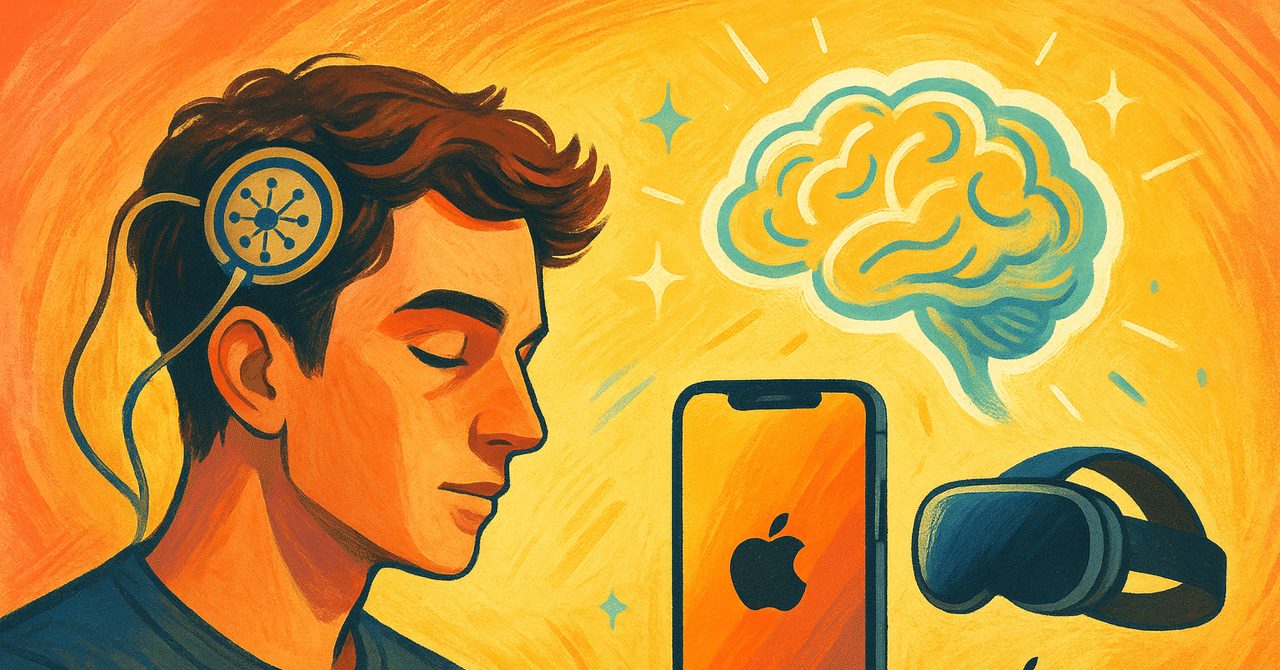 生成AI News -【脳で操作する未来】✨iPhoneやVision Proも“念じて動かす”時代へりょぶん