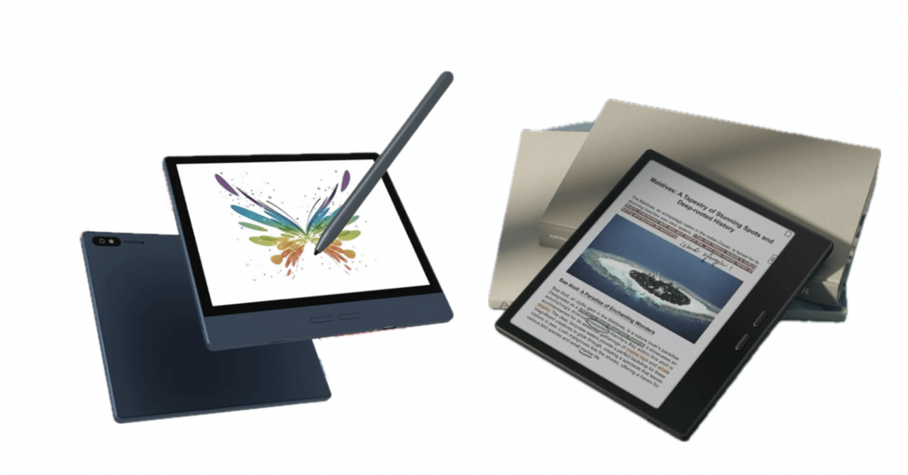Big me とBOOXの新しい7インチ電子ペーパータブレットって