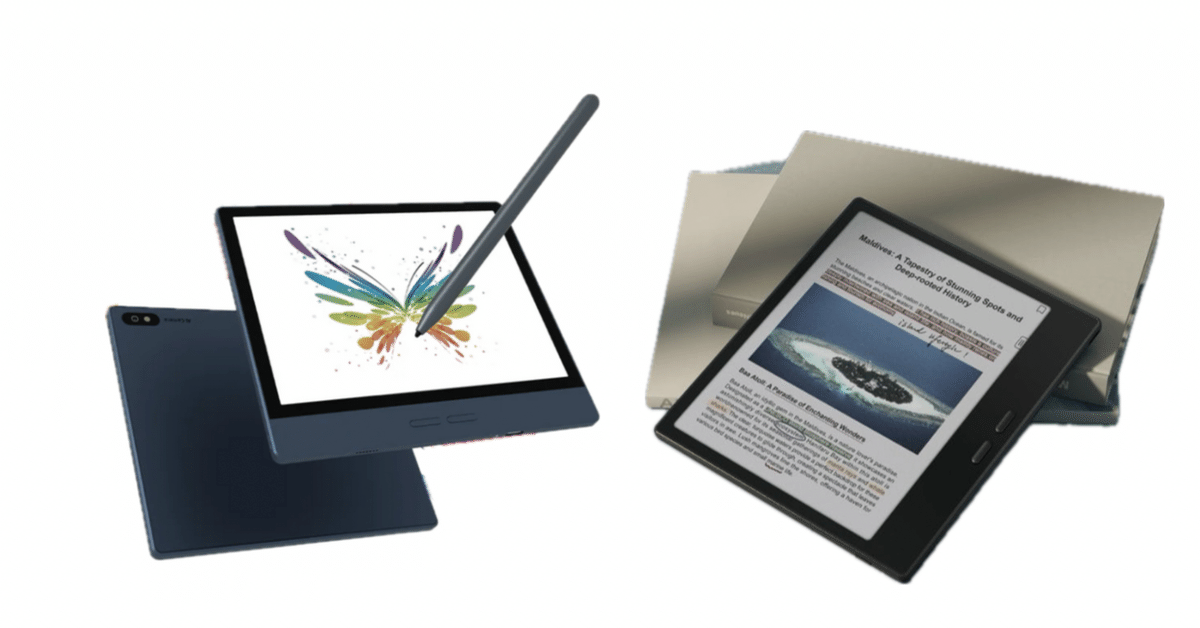 Big me とBOOXの新しい7インチ電子ペーパータブレットって
