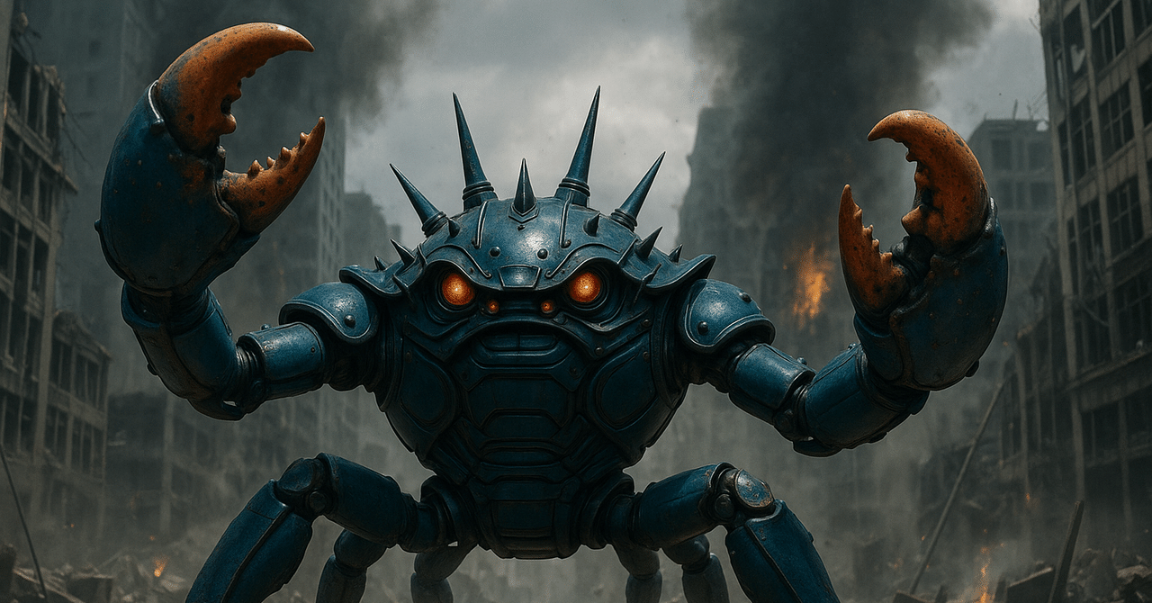 Attack of the Crab Robot(カニロボットの襲撃)美和