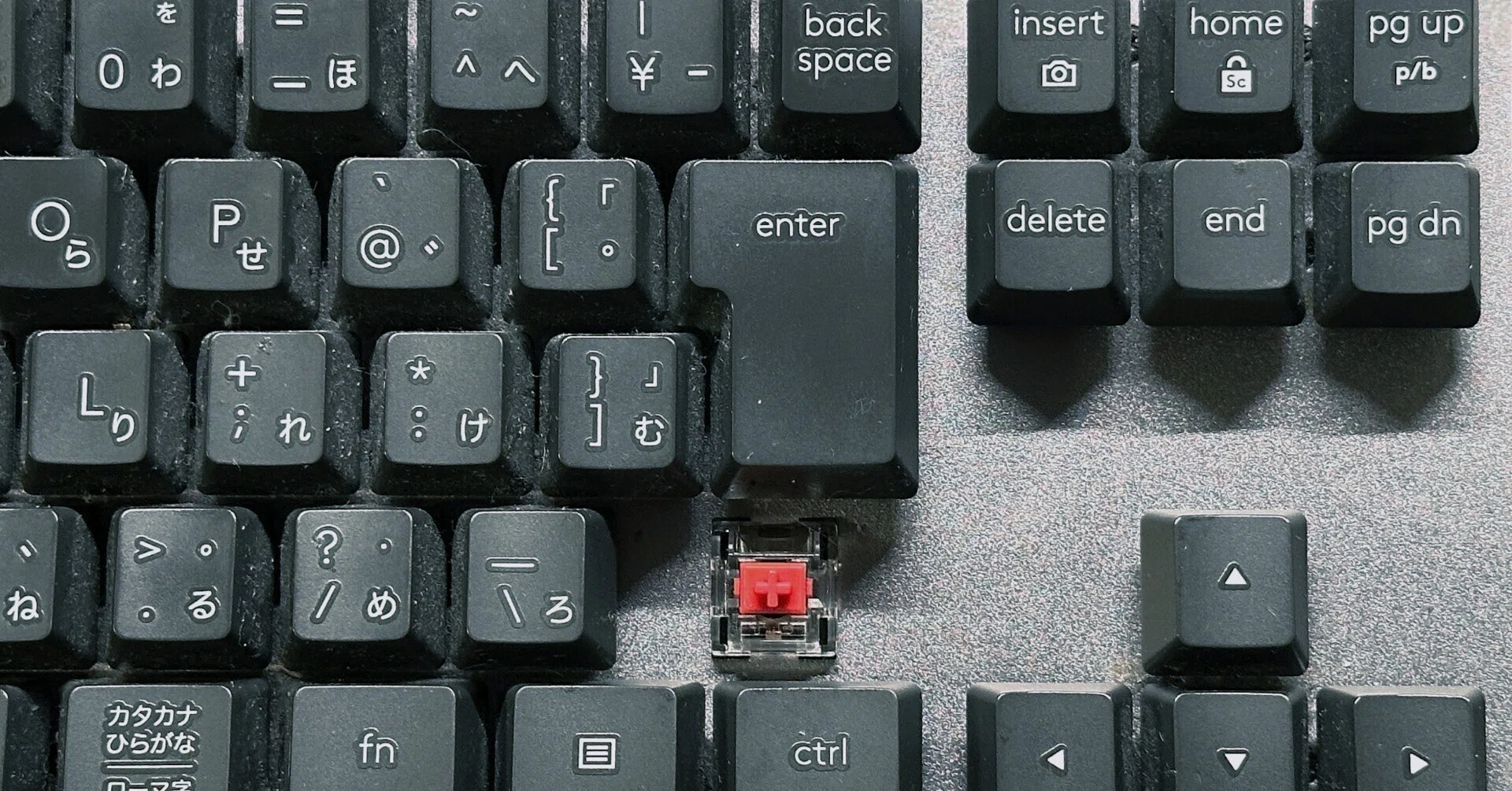 mキーとspace keyに少し傷あります mキーとspace keyに少し傷あります mキーとspace keyに少し傷あります