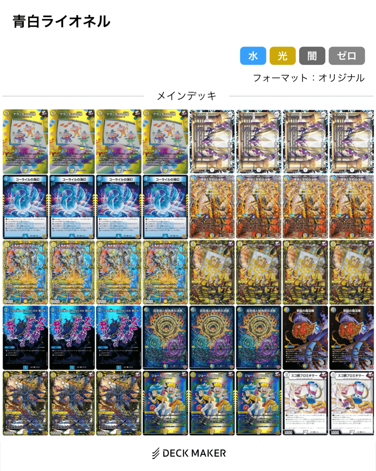 青白ライオネルデッキ パーツ 青白ライオネル デッキ