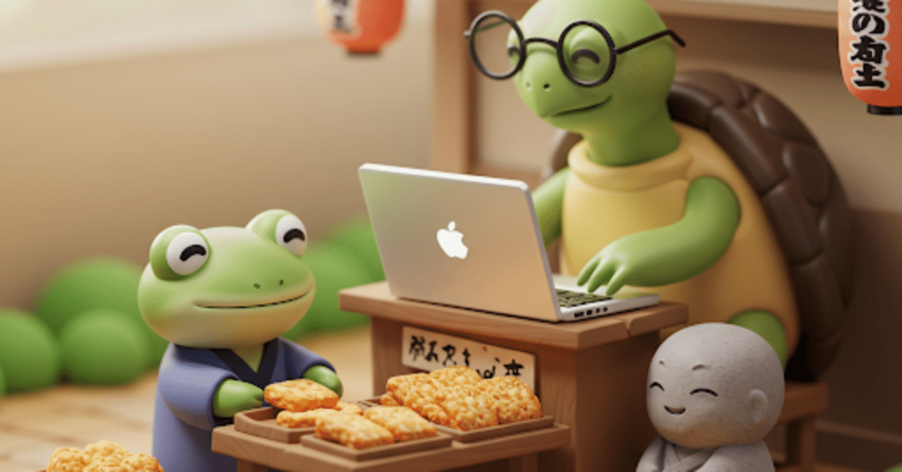 続編『亀とカエルとお地蔵さま 〜米を求めて三千里』ぐぅたらパパ