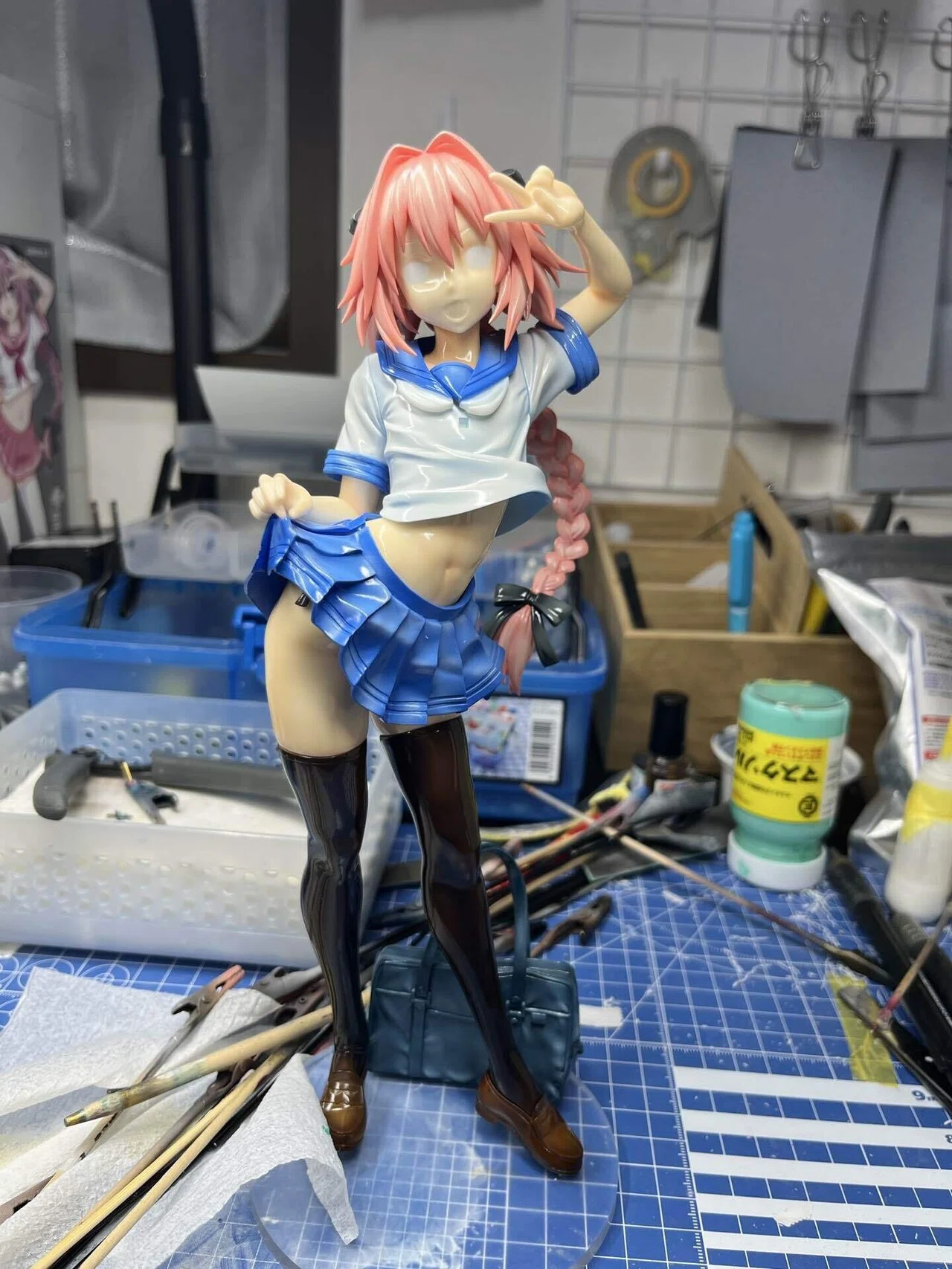 FGO 制服アストルフォ 制作記録｜お茶漬け