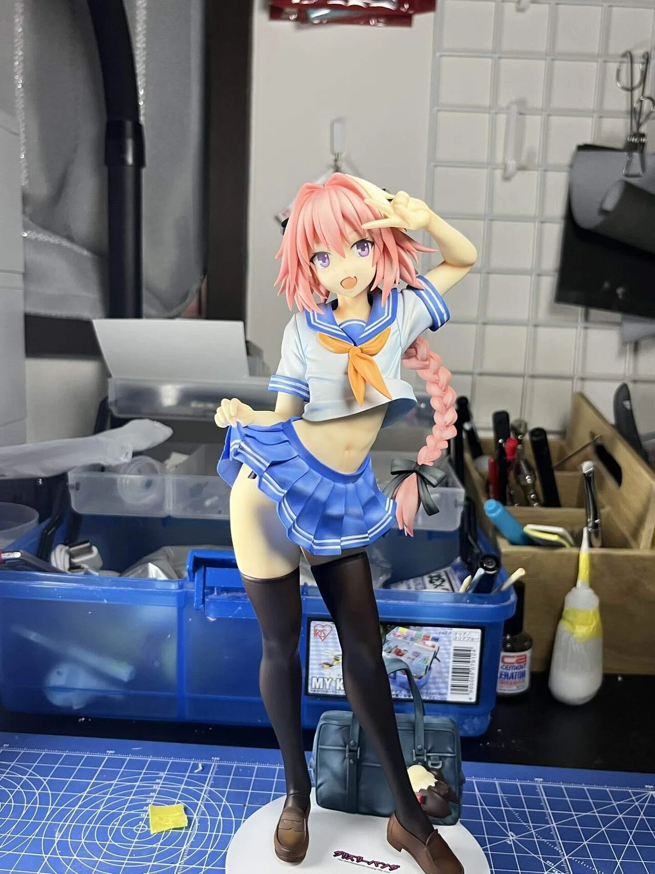 FGO 制服アストルフォ 制作記録｜お茶漬け