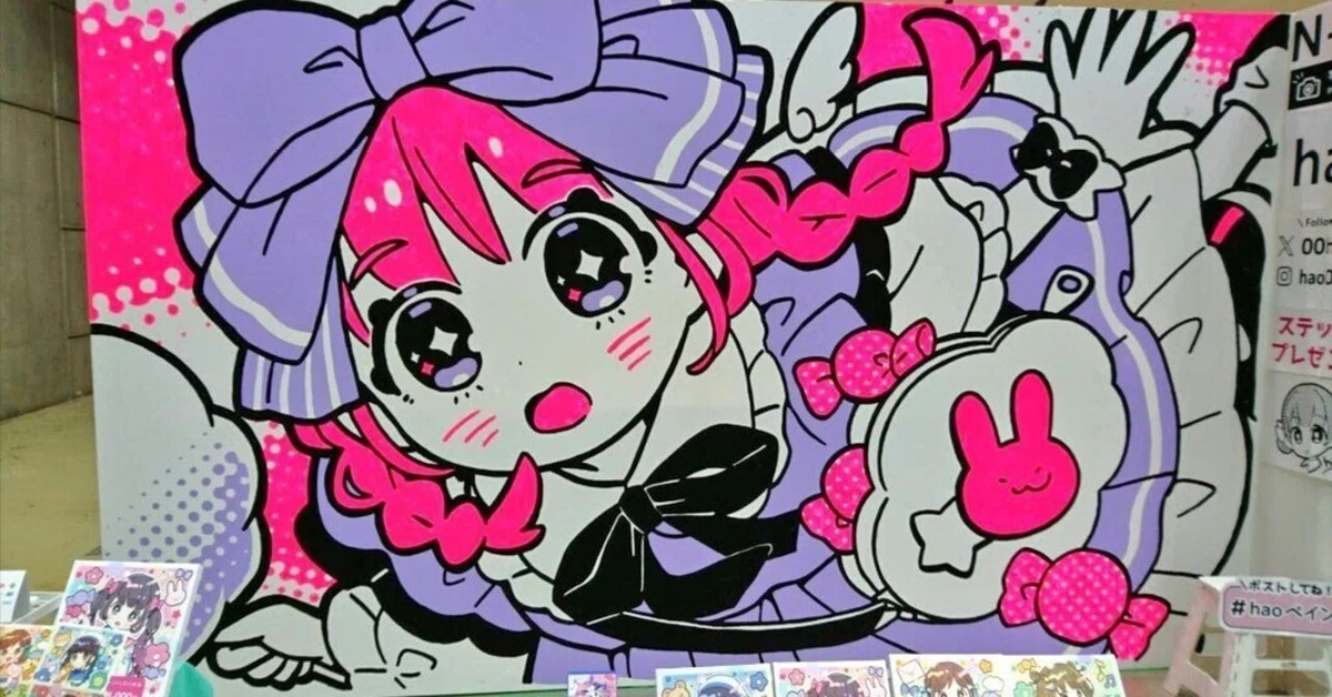 デザインフェスタvol.59ライブペイント出展レポ①（ライブペイント編