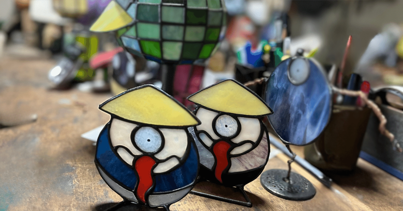 新品 エイミー・ブラウン 星のマントを纏った妖精 ヴィンテージ ステンドグラス 妖精のステンドグラス サンキャッチャー サンキャッチャー Petit lump