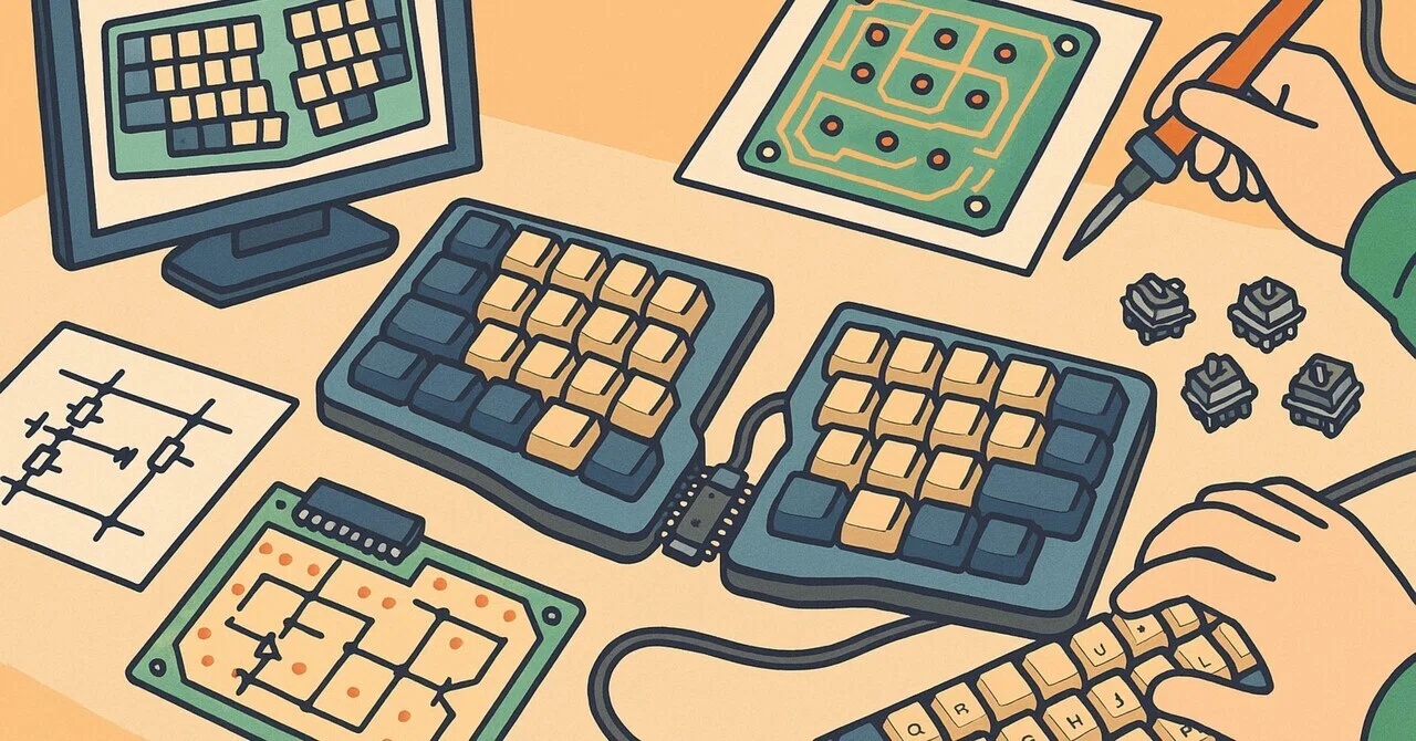 3分でわかる】自作キーボード設計ガイド Vol1｜設計入門編｜平平 平平