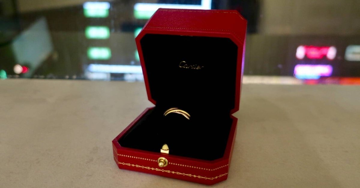 只今検討中の為専用商品です‼️Cartier トリニティリング Cartier - カルティエ トリニティ リングの通販 by KOMEHYO