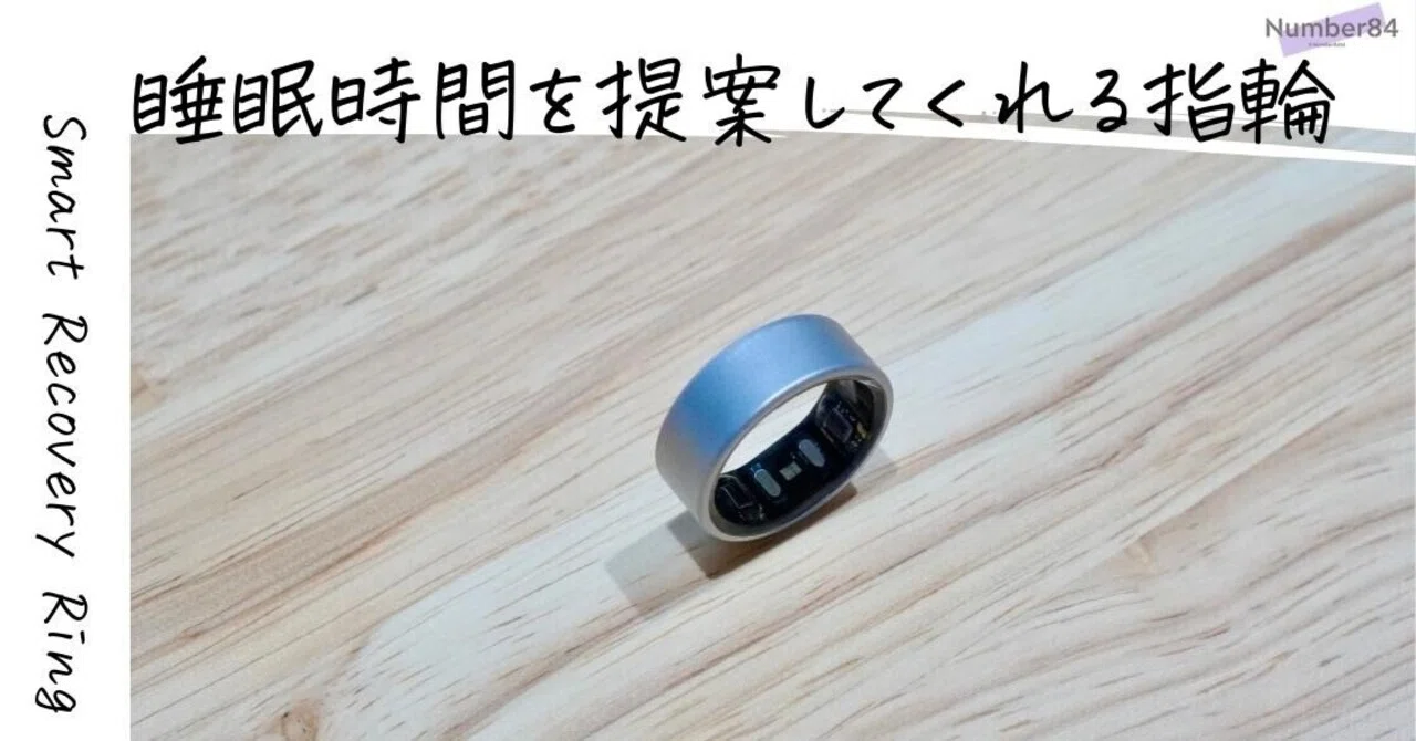 Smart Recovery Ring Review | A Smart Ring That Visualizes Sleep 