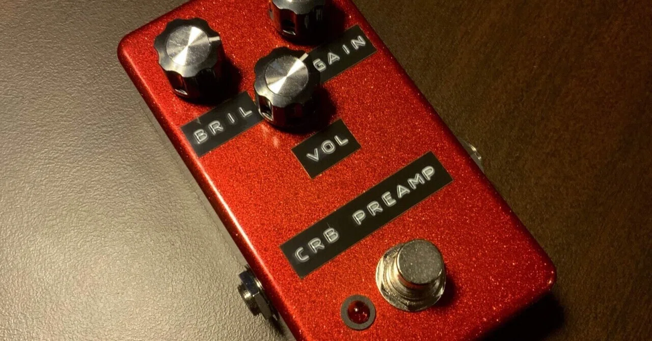 One Control Crimson Red Bass Preampを再現｜TJMods / Thermal Jungle