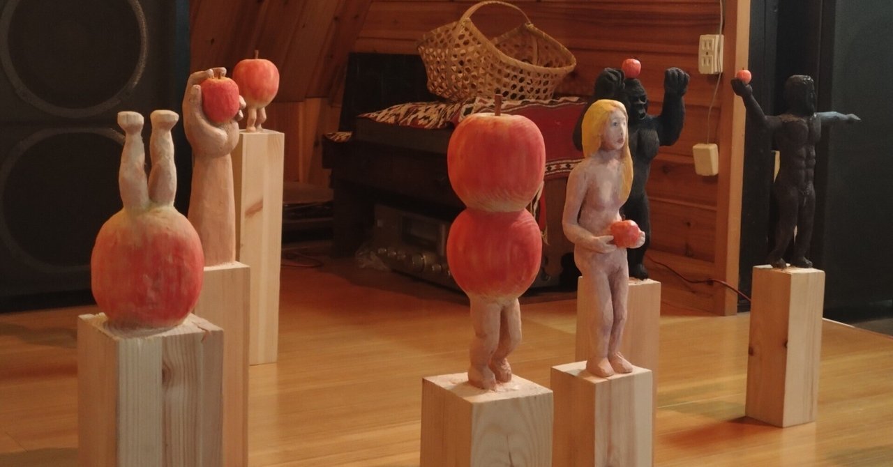 完璧わいふによる 工芸の五月2025]OOTE41221 よしおこういちろう“りんごばっかし 絵画