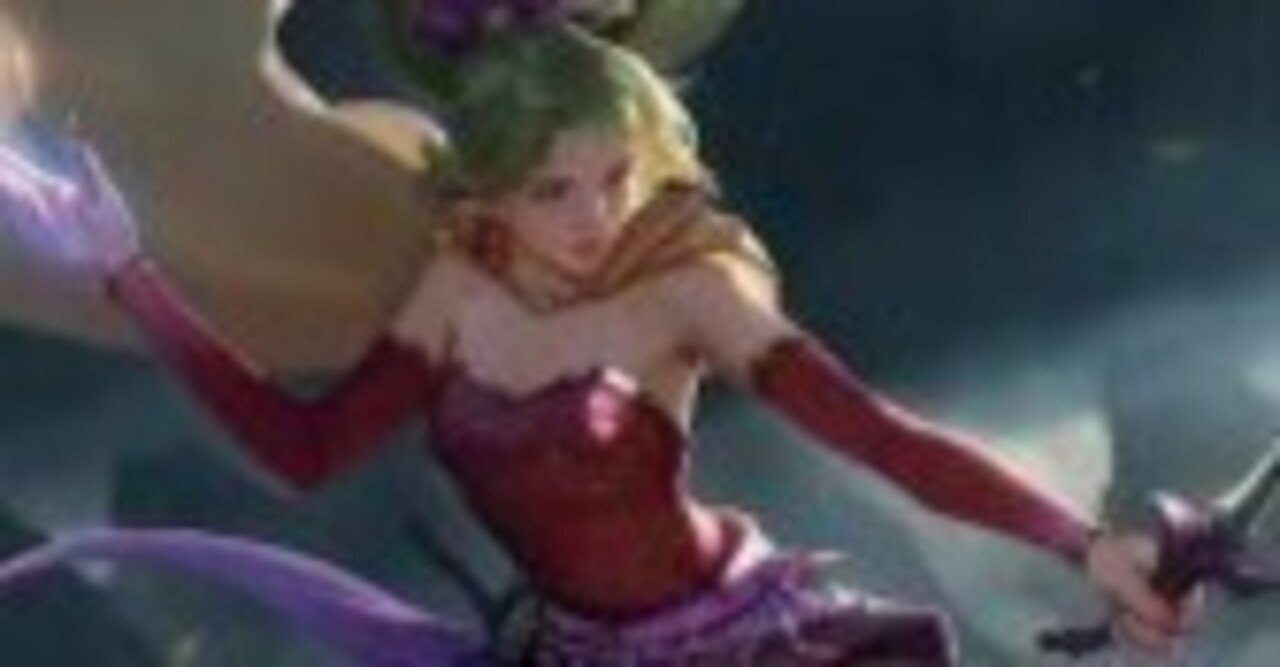 MTG 魔導戦士、ティナ / 幻獣の血を引く少女、ティナ 天野喜孝