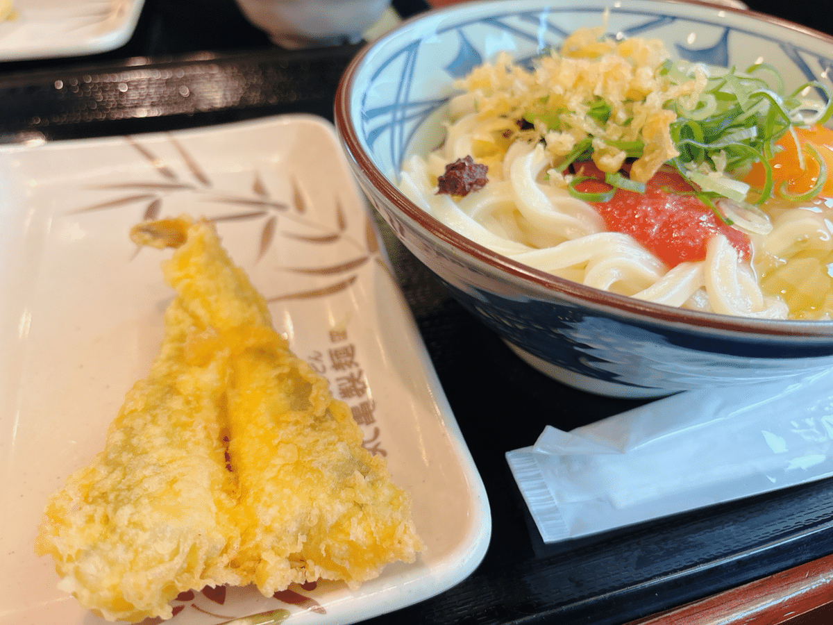 kap☺︎　整理袋１枚と丸亀製麺　トリドール株主優待 丸亀製麺で優待初利用＆アプリDL【トリドールHD株主優待