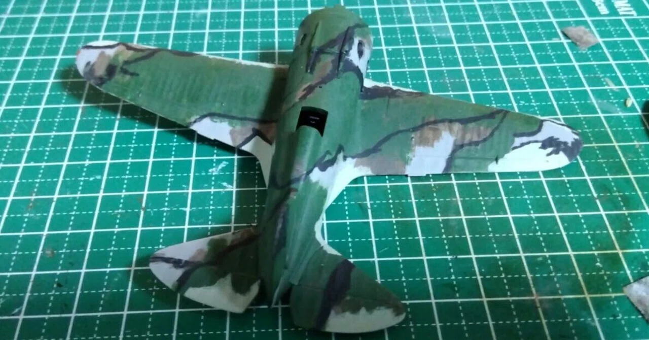 ポリカルポフ I-16 フィンランド#4（ハセガワ 1/72 ）｜はりす筆塗りぷらも