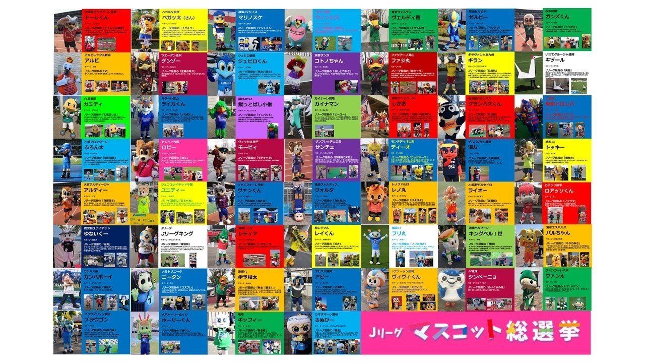 Jリーグマスコット総選挙 マスコット紹介 K Vega Note