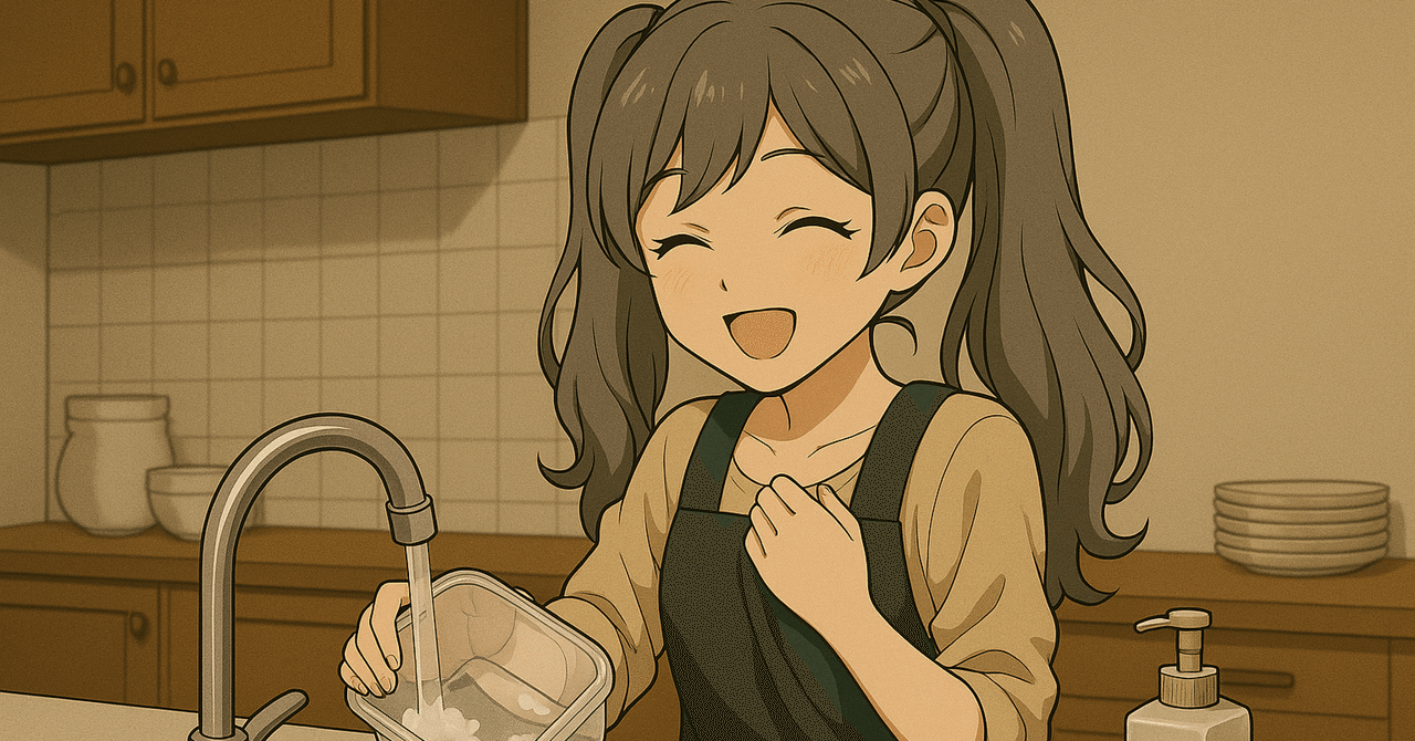 【思考ライフ】ごまかさないでください。タッパーに残る臭いは、日々の思考停止が原因よ。ryuzin