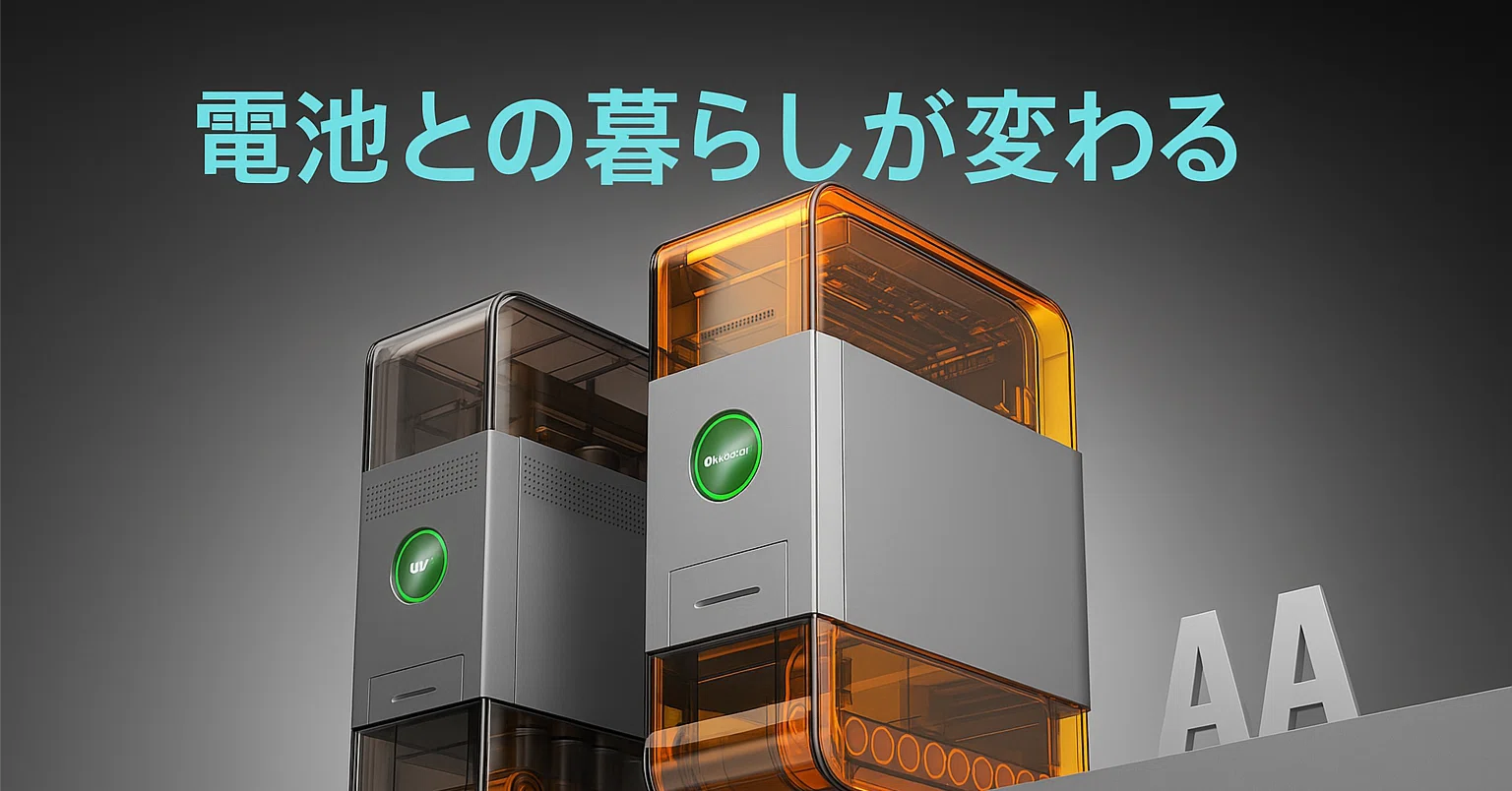 電池の常識が変わる？話題のスマート収納＆充電ケース「Ostation X」を