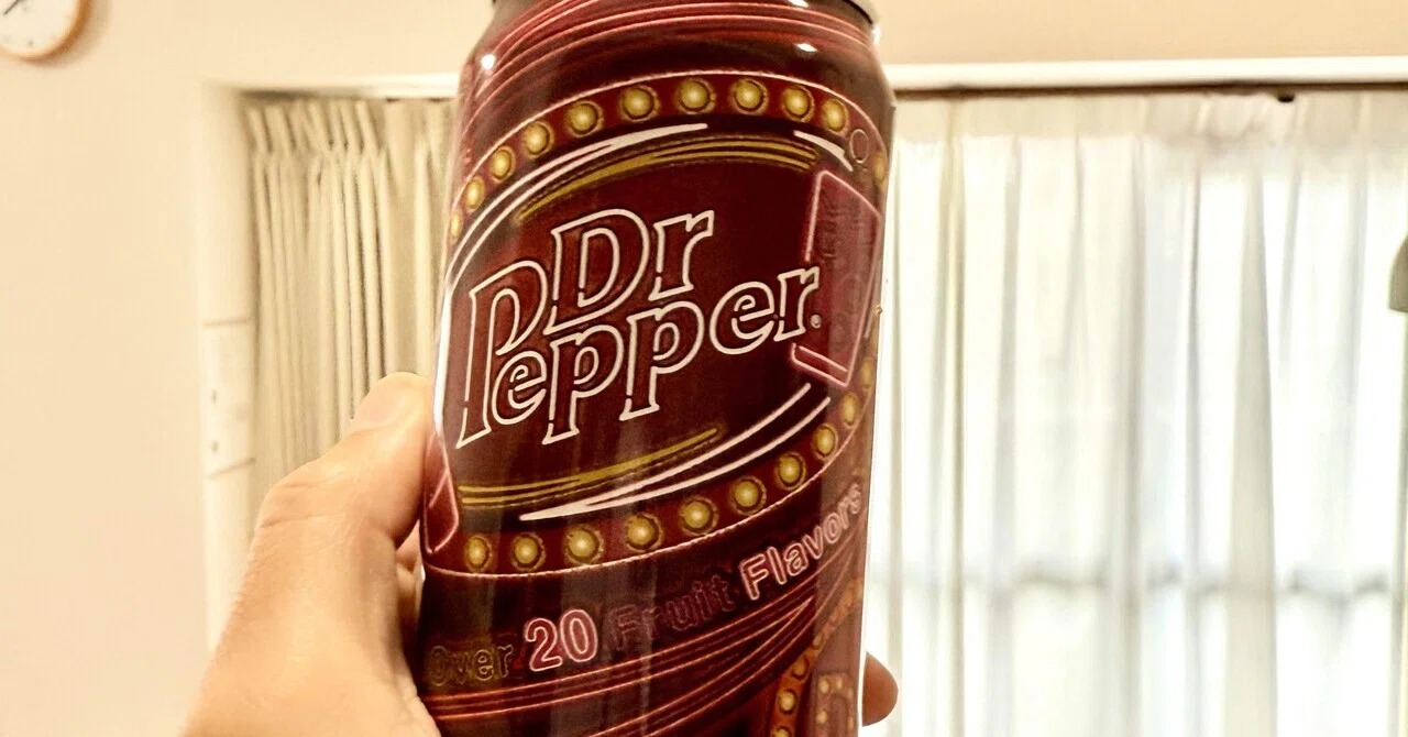 ドクターペッパーを飲んだ｜丘乃上にゃむ
