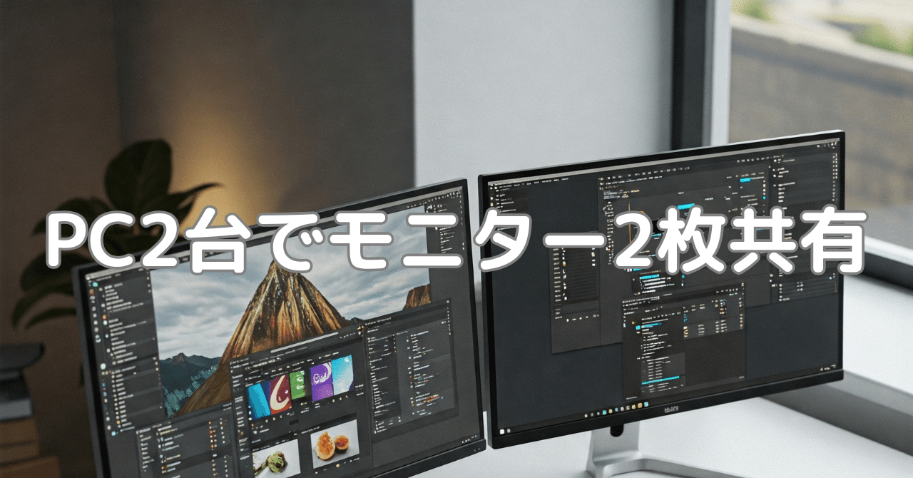 ☆ぽっちゃんページ☆　モニター本体　2台 PC2台でモニター2枚共有｜tamayan