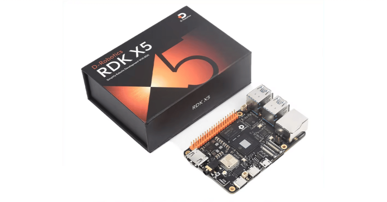 【新品・未開封】弾力ホータイ　ゲット　大ｘ4、 中ｘ4 D-Robotics社のAI/ロボット向けシングルボードコンピュータ、「RDK X5