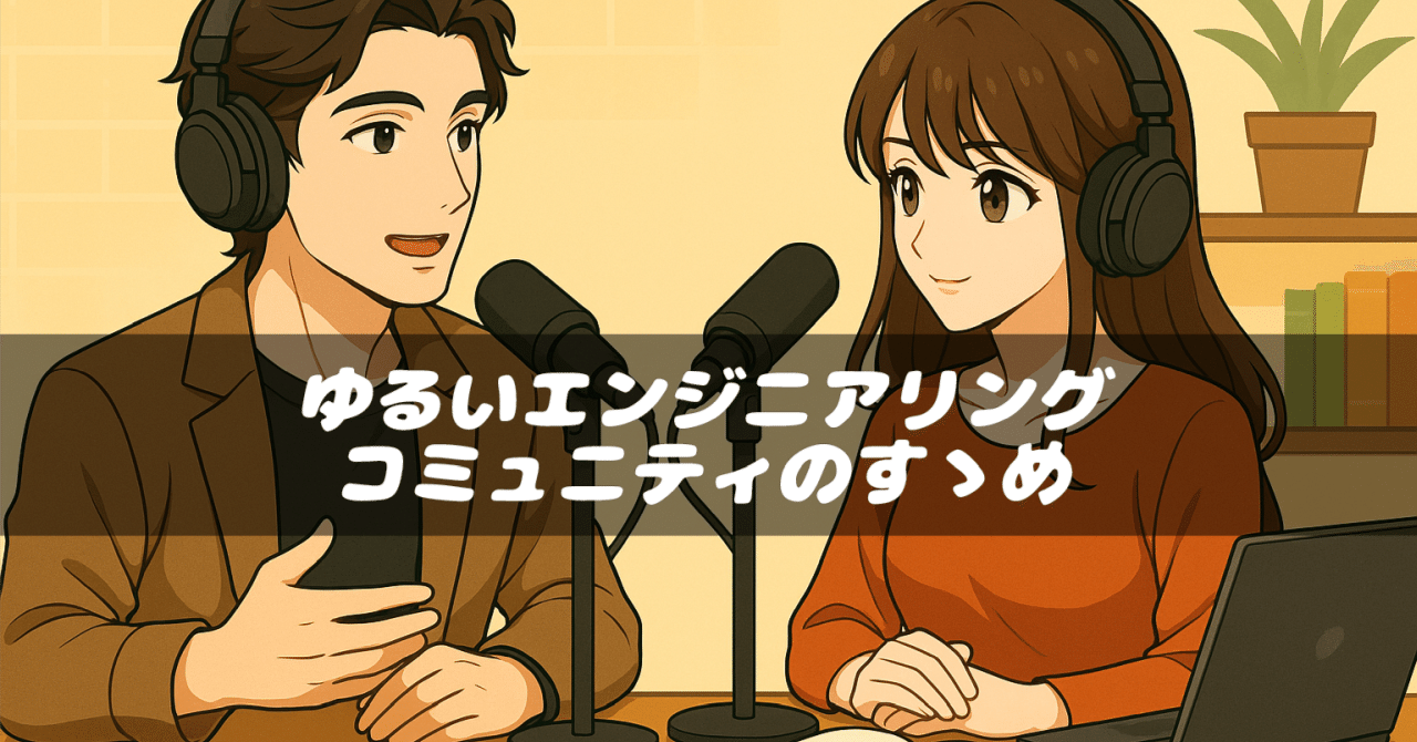 【Podcast】ゆるいエンジニアリングコミュニティのすゝめ【書き起こし】星影Tech Hunter