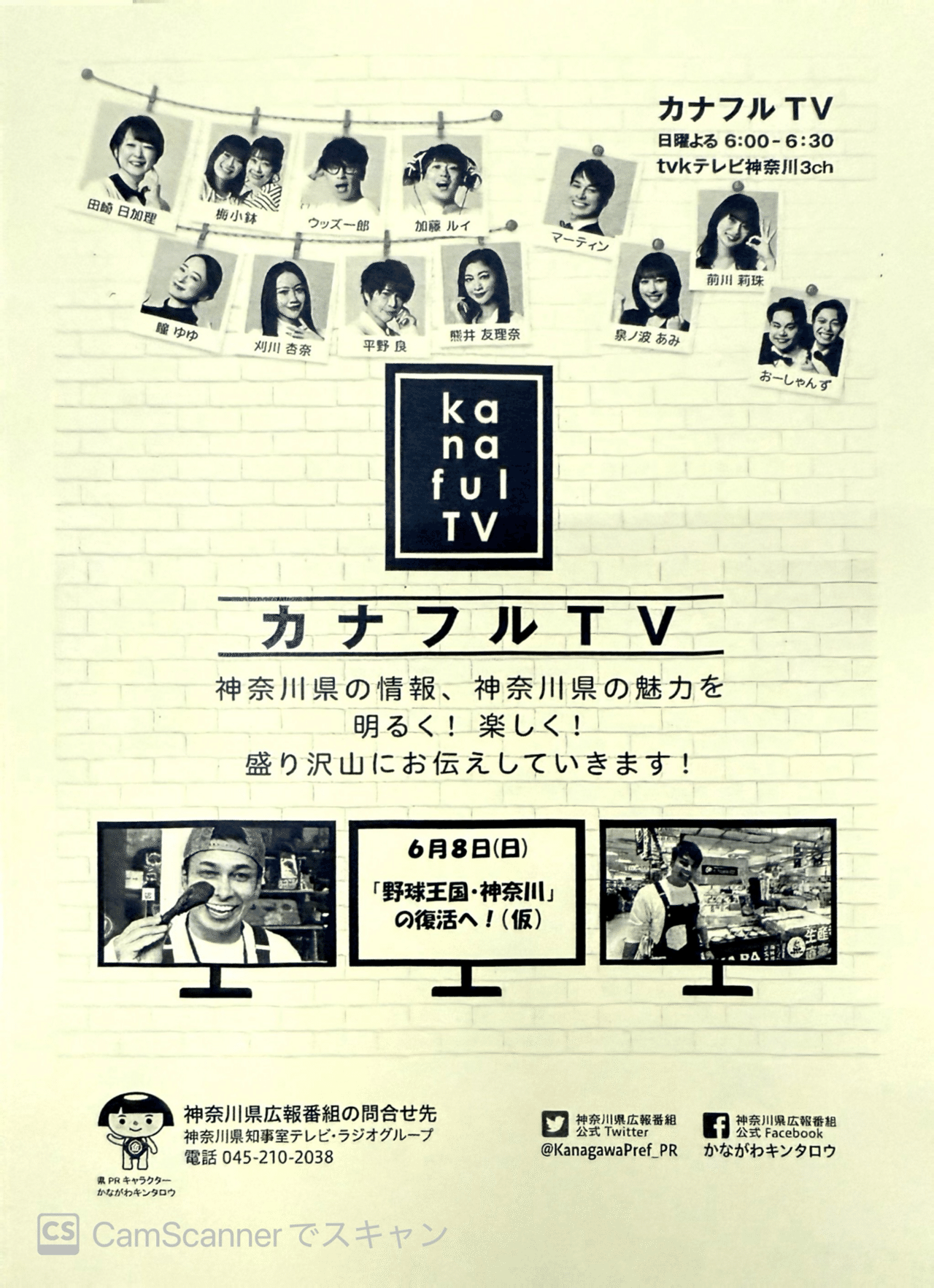 6/8(日)カナフルTVにてJFSの活動が放送されます✨