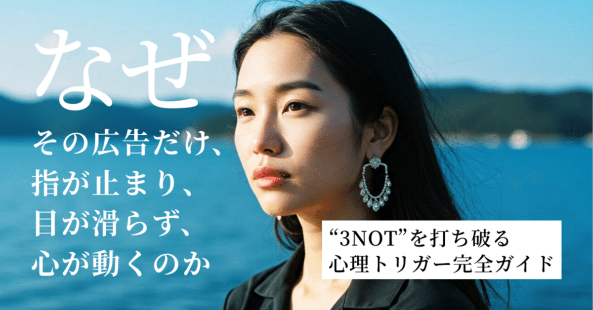 なぜその広告だけ、指が止まり、目が滑らず、心が動くのか