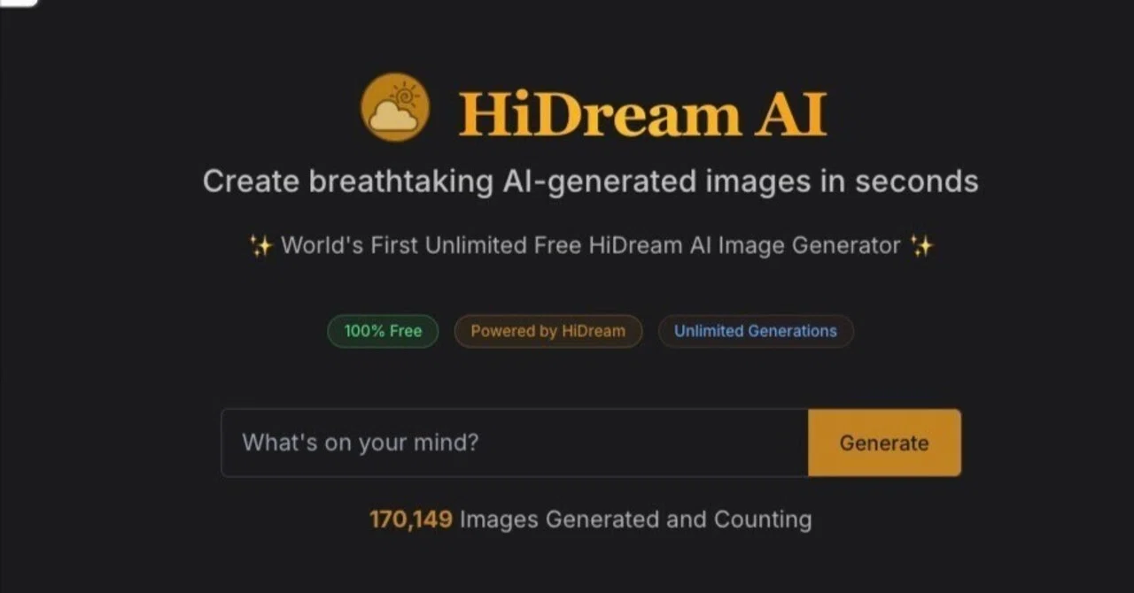 話題の画像生成AI「HiDream-I1」を試してみた｜気狂い教祖