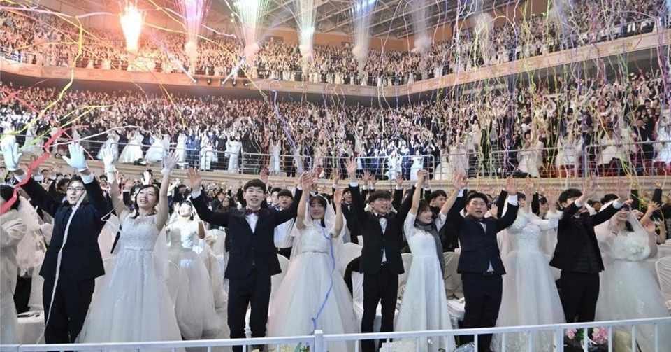 韓国の合同結婚式はコロナウイルスの恐怖に逆らう キララ Note
