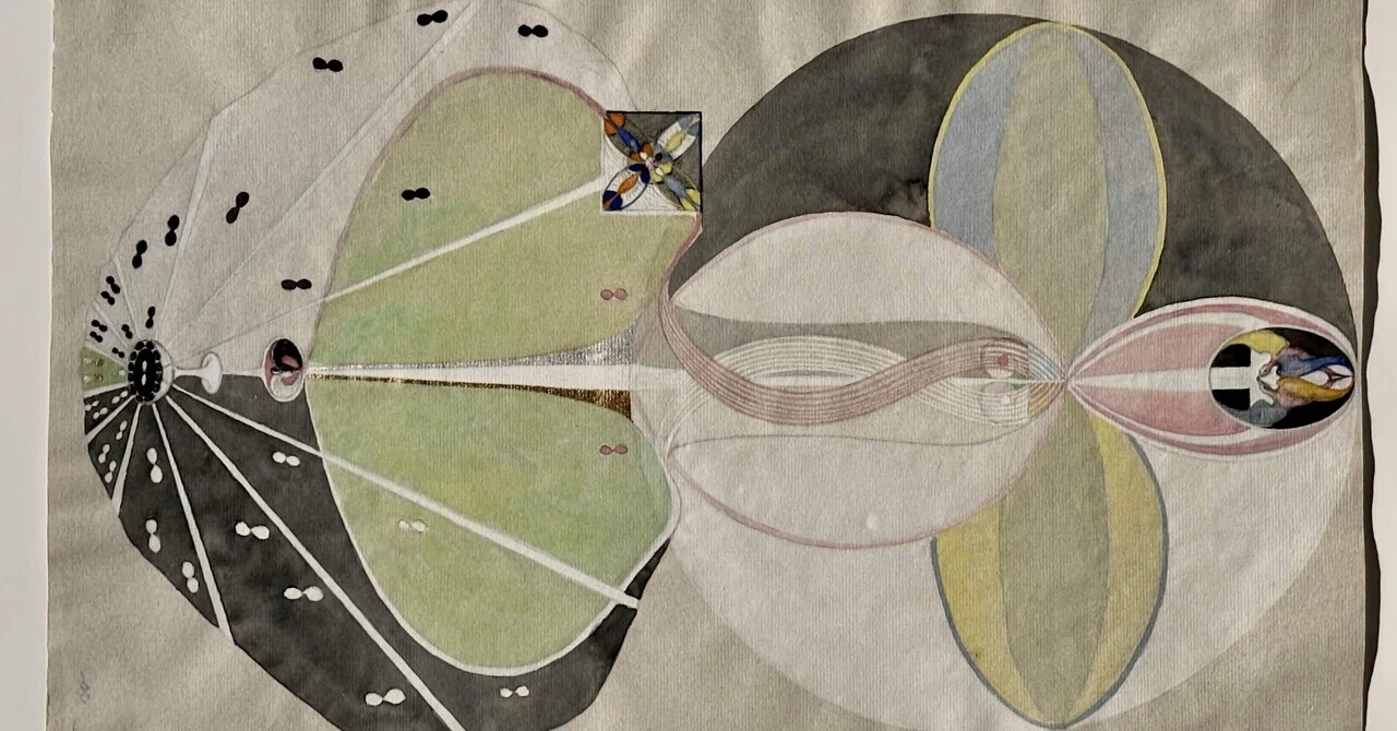 ヒルマ・アフ・クリント｜Hilma af Klint(1862-1944) 「カンディンスキーより前に抽象画を描いた🇸🇪スウェーデンの女性画家 ...