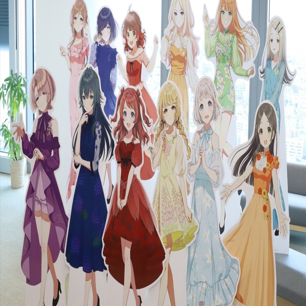 学園アイドルマスター』より、等身大スタンディが受注生産商品で登場