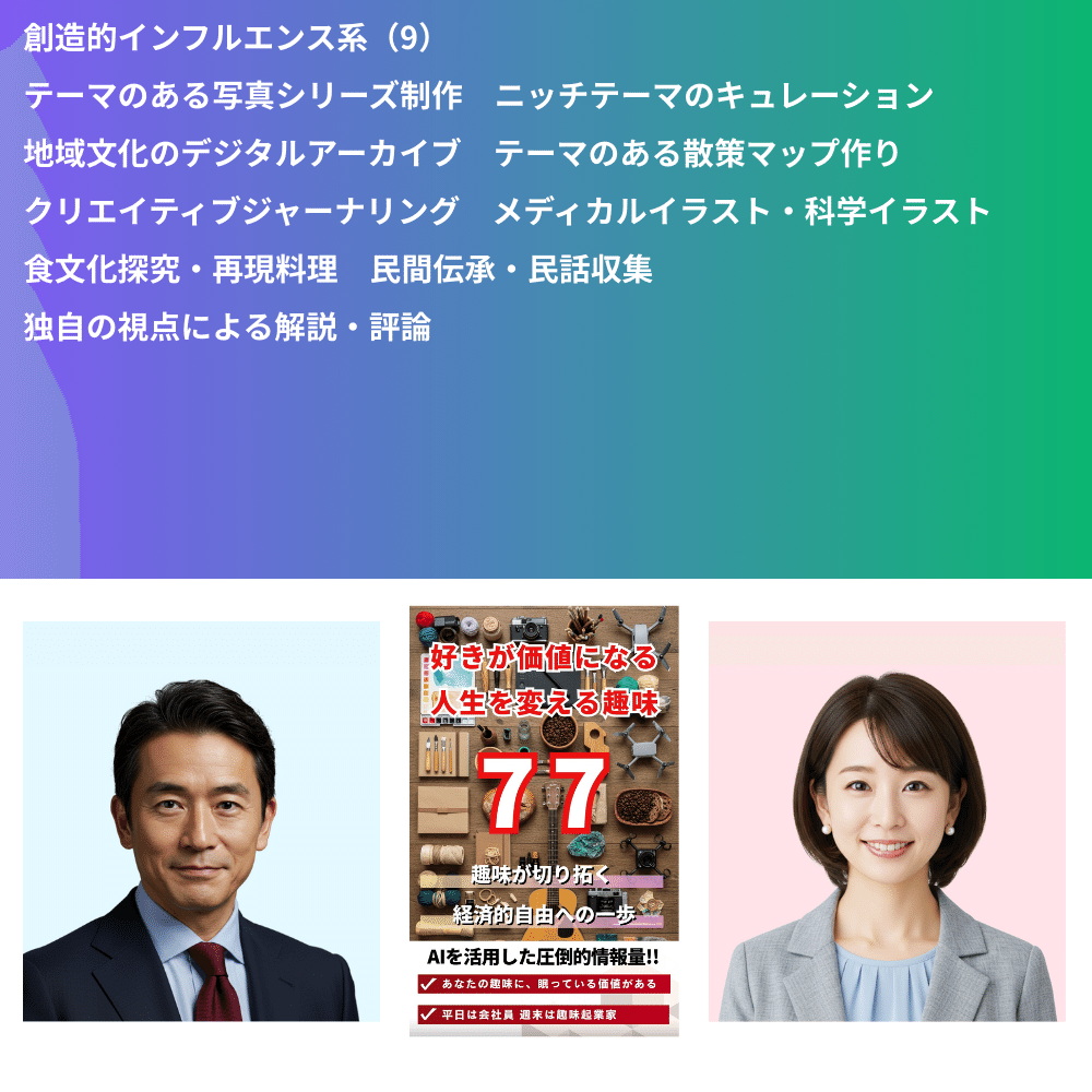 【成功法則ラジオ】好きが価値になる 人生を変える趣味77vol6【公式】サクセスコンパス