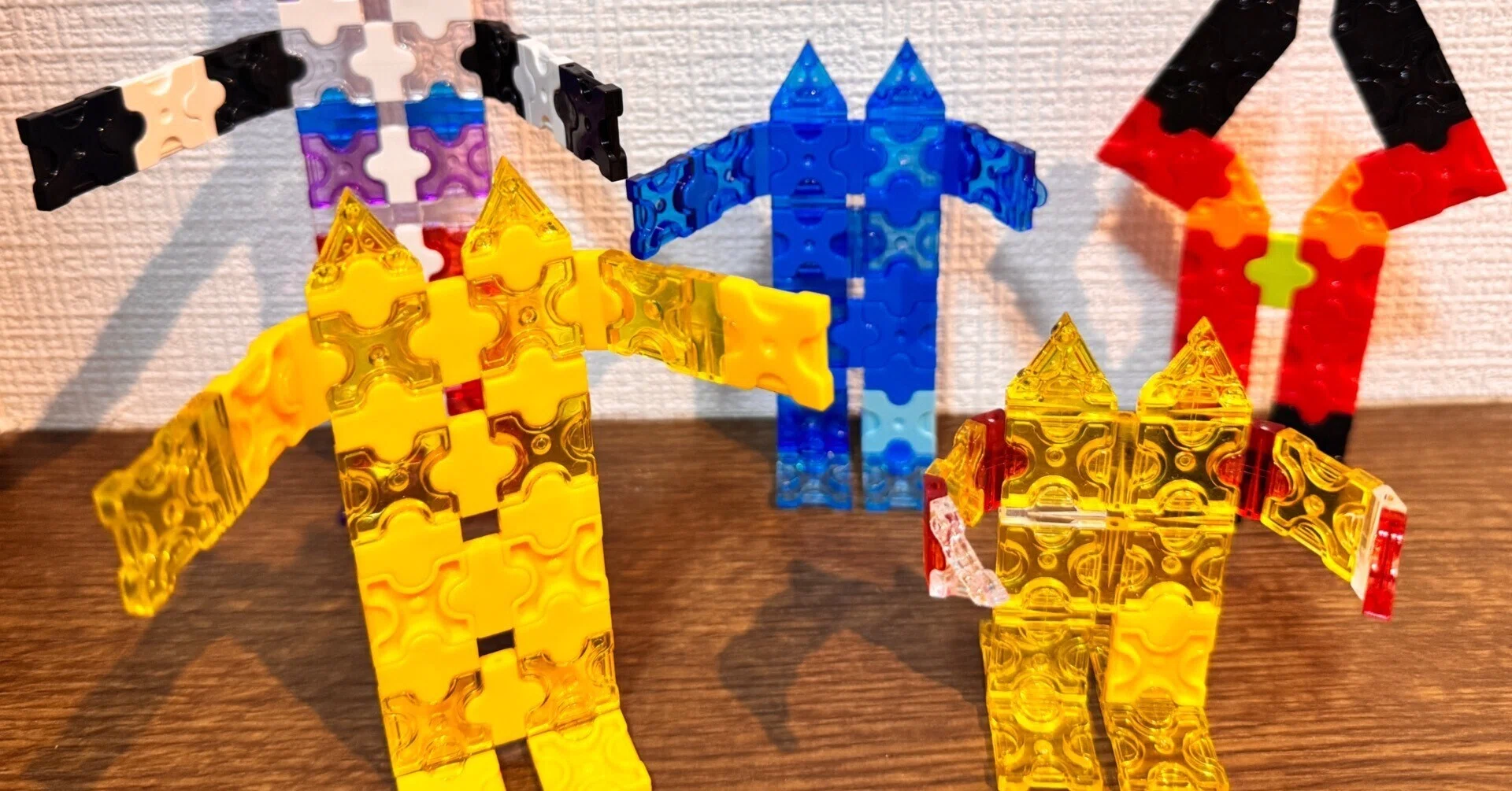 4歳息子｜LaQ制作(ひとたち)｜ブロック好き息子の日々制作(4歳)