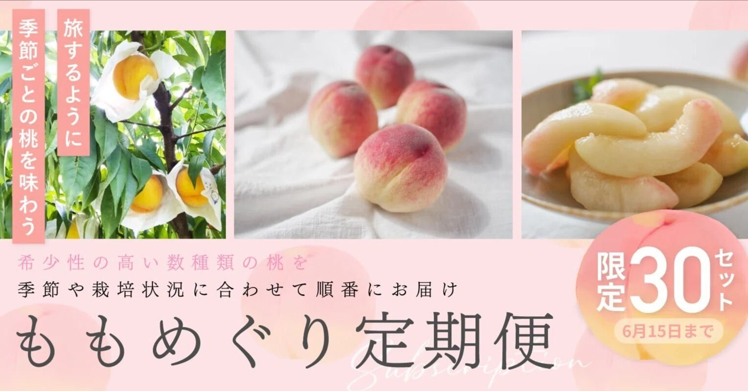 ももめぐり便」誕生に込めた想い/フルーツのサブスクで旅するように 
