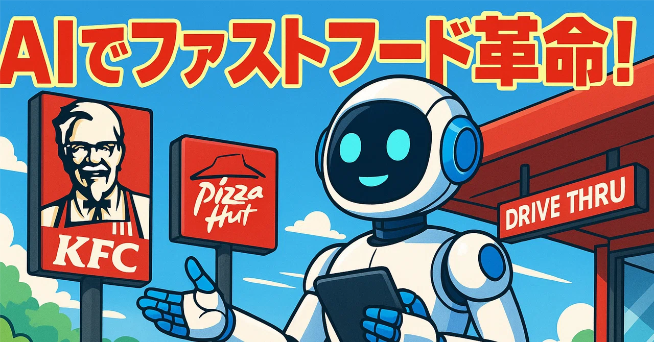 🍔NVIDIA×KFCの未来革命｜ファストフードは“レジなし”が当たり前に？｜makinige777