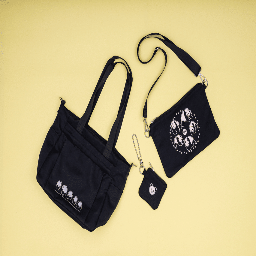 上野パンダファミリー マルチファンクションバッグを再販＆新しい