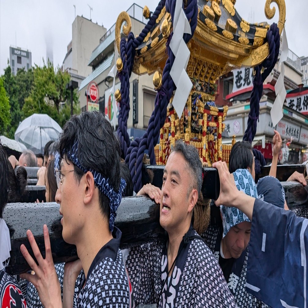 令和7年三社祭：浅草中央町会さんでお世話になりました（1）｜間地