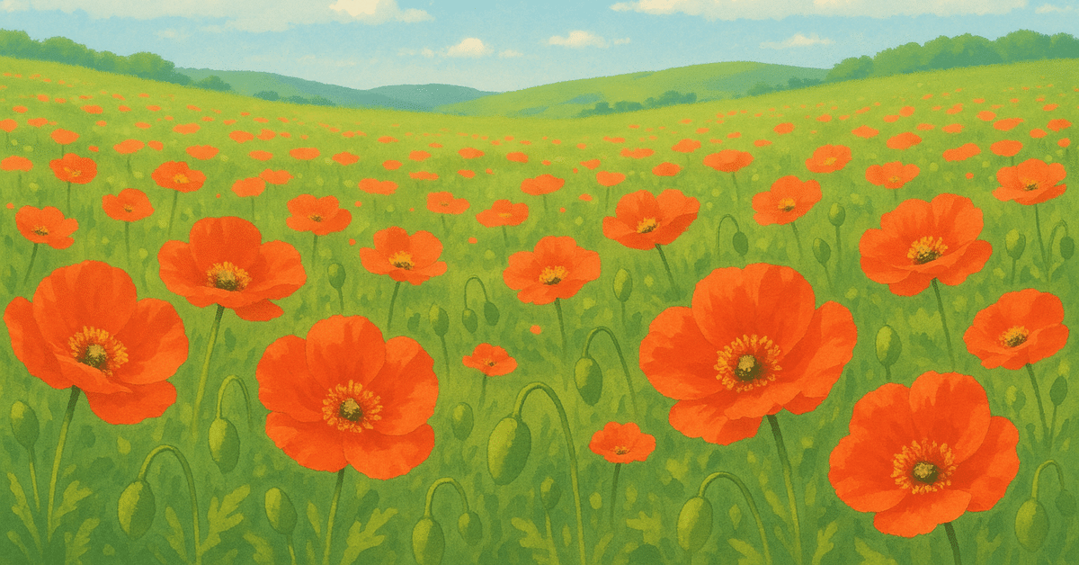 5月25日の誕生花「ヒナゲシ（雛芥子）」｜Natsu