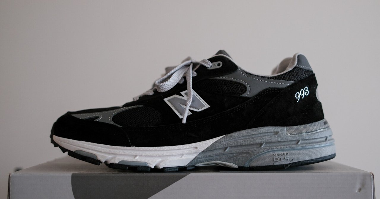 new balance MR993BK 2024年製 new balance 993 BLACK 27cm 2024年製 - メルカリ