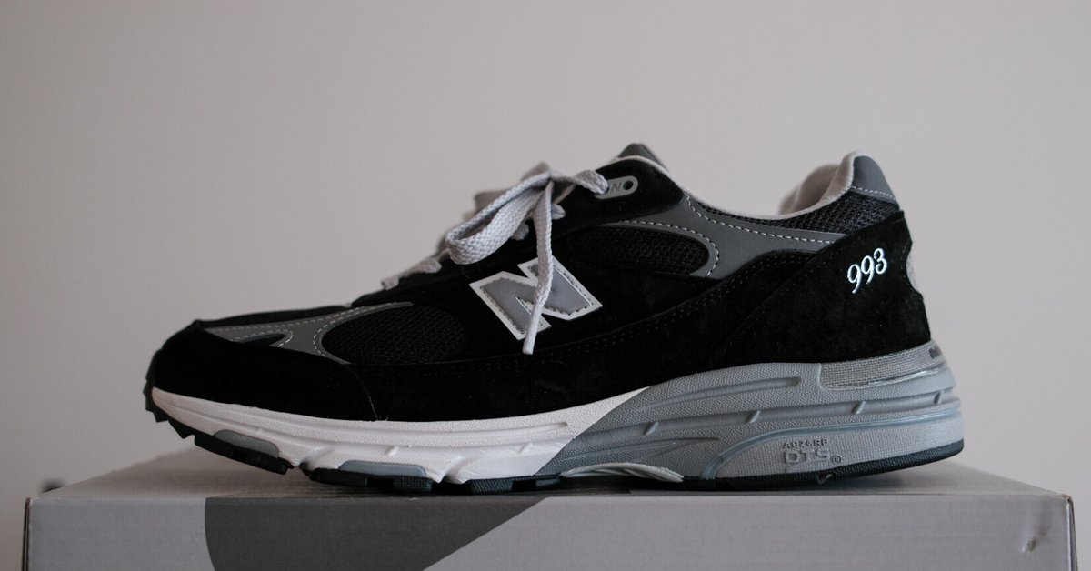 New Balance 993 Made In USA 'Black White' MR993BK